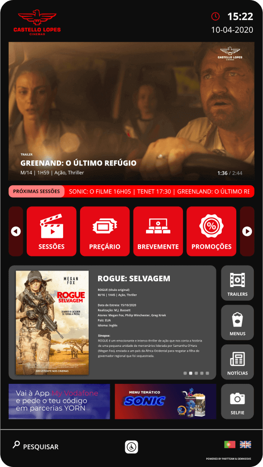 YPortal Cine - Digital solution for cinemas